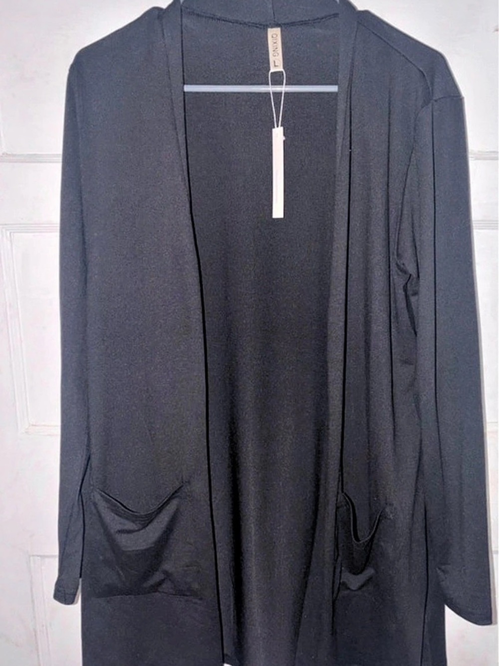 Black Women's Long Sleeve Cardigan
